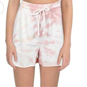 Beyond Yoga Come Through Shorts Azelea Pink Tie-Dye - XL